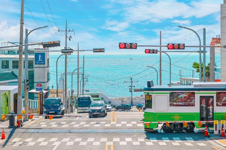 From Busan: Beach Train, Gamcheon, Skywalk & Huinnyeoul Village - Photo 1 of 14